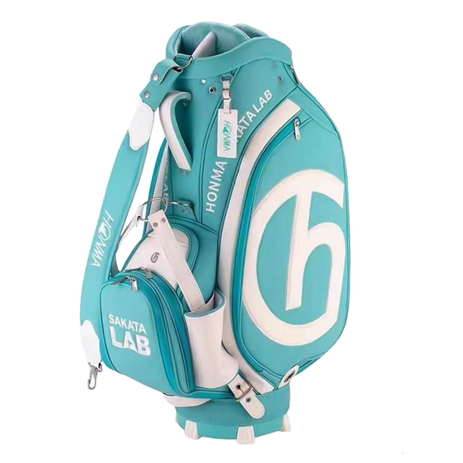Honma Sakata Lab Caddy Bag - Tiffany Blue – PAN-WEST GOLF Honma Sakata Lab Caddy Bag - Tiffany Blue – PAN-WEST GOLF