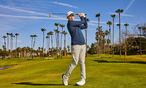 Golf Pro Matt Fitzpatrick wearing Skechers