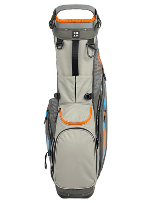 Sun Mountain H2NO ULTRA 4-Way Stand Bag - Titanium/Grey/Orange