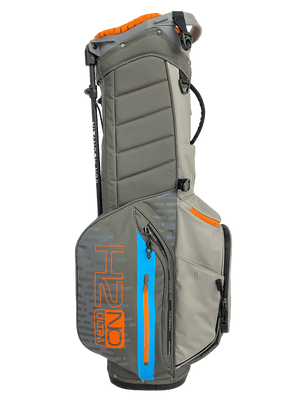 Sun Mountain H2NO ULTRA 4-Way Stand Bag - Titanium/Grey/Orange
