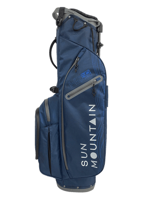 Sun Mountain H2NO ZERO 4-Way Stand Bag - Navy/Steel