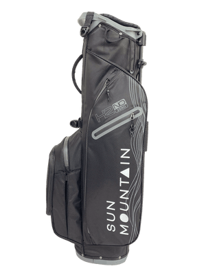 Sun Mountain H2NO ZERO 4-Way Stand Bag - Black/Steel