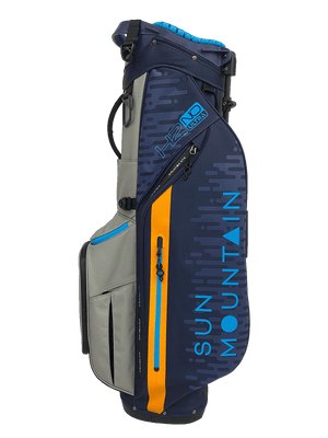 Sun Mountain H2NO ULTRA 4-Way Stand Bag - Navy/Grey/Blue