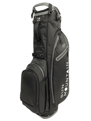 Sun Mountain H2NO ZERO 4-Way Stand Bag - Black/Steel