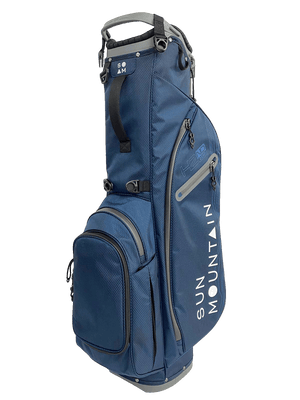 Sun Mountain H2NO ZERO 4-Way Stand Bag - Navy/Steel
