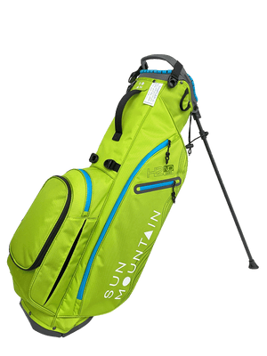 Sun Mountain H2NO ZERO 4-Way Stand Bag - Acid/Blue