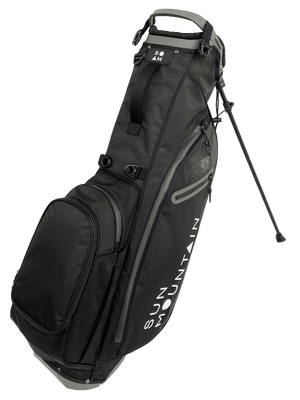 Sun Mountain H2NO ZERO 4-Way Stand Bag - Black/Steel