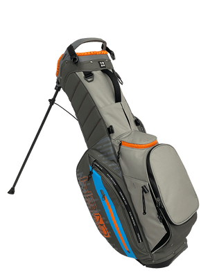 Sun Mountain H2NO ULTRA 4-Way Stand Bag - Titanium/Grey/Orange