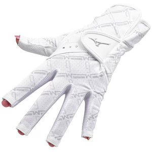 Mizuno CoolGrip Women's Golf Gloves (Pair) - White