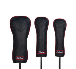 Titleist Jet Black Leather Headcover - Fairway