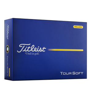 Titleist New Tour Soft Golf Balls - Yellow