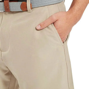 FootJoy Mens Performance Tapered Fit Shorts - Khaki