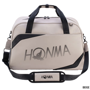 Honma Big Logo Boston Bag - Beige