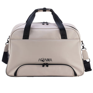 Honma Big Logo Boston Bag - Beige