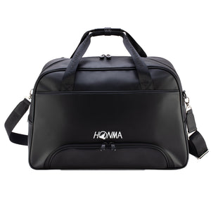 Honma Big Logo Boston Bag - Black