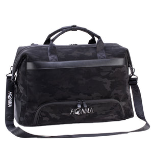Honma Camo Boston Bag - Black