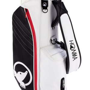 Honma Waterproof Cart Bag - White/Black