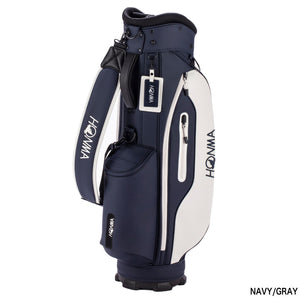 Honma Waterproof Cart Bag - Navy/Gray