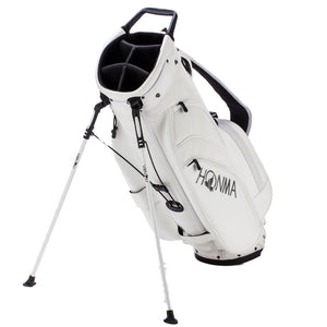 Honma Camo Stand Bag - White
