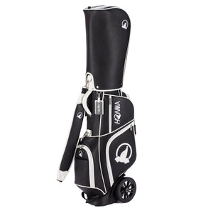 Honma Cart Bag With Wheels - Black