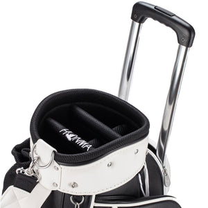 Honma Cart Bag With Wheels - White