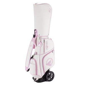 Honma Cart Bag With Wheels - White