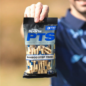 PRIDE BAMBOO STEP TEE BLUE 3-1/4"