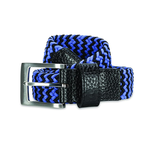 FootJoy Woven Golf Belt - Vivid Violet/Black
