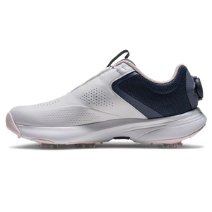 FootJoy Qualifier Golf Shoes - White/Navy