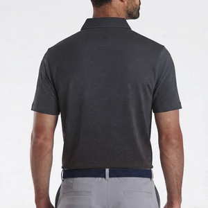 Katana Golf Mens V-Neck Polo - Grey