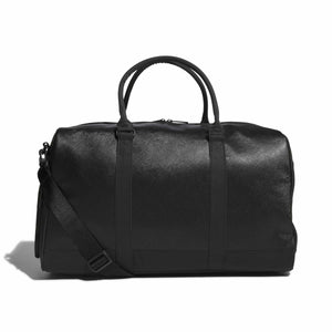 Adidas Unisex PU Leather Boston Bag - Black