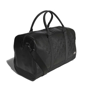 Adidas Unisex PU Leather Boston Bag - Black