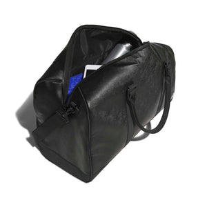 Adidas Unisex PU Leather Boston Bag - Black