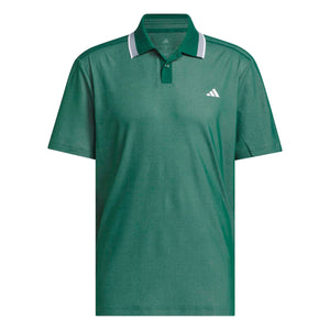 Adidas Ultimate 365 Tour Twistknit Pique Polo Shirt - Green