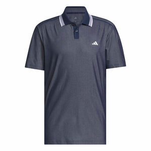 Adidas Ultimate 365 Tour Twistknit Pique Polo Shirt - Navy