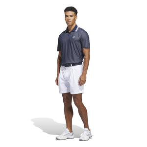 Adidas Ultimate 365 Tour Twistknit Pique Polo Shirt - Navy