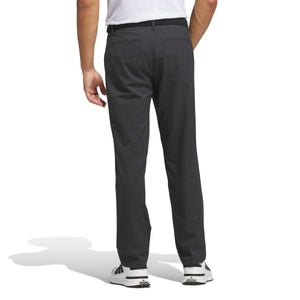 Adidas Ultimate365+ Twistweave Regular Straight Fit Grid Pant - Black