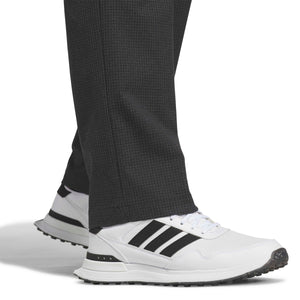 Adidas Ultimate365+ Twistweave Regular Straight Fit Grid Pant - Black