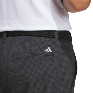 Adidas Ultimate365+ Twistweave Regular Straight Fit Grid Pant - Black