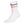 Adidas 3-Stripe Half Crew Socks - White/Dual Indigo