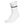 Adidas 3-Stripe Half Crew Socks - White/Crystal Sky