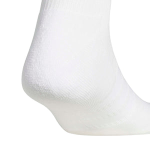 Adidas 3-Stripe Half Crew Socks - White/Crystal Sky