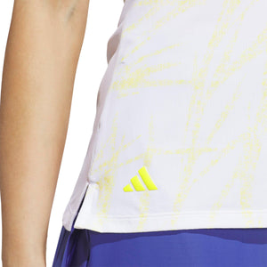 Adidas Ultimate365 Tour Feeling Fescue Cooling Shirt - White