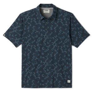 Linksoul Delray Currents Print Polo
