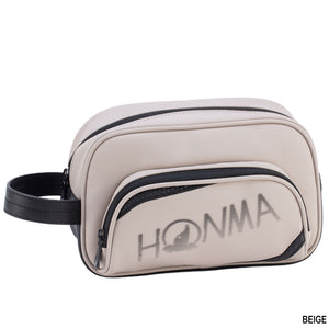 Honma Big Logo Pouch - Beige