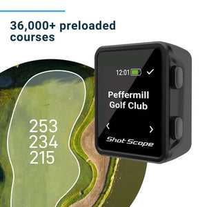 Shot Scope Pro LX+ Rangefinder + GPS