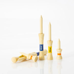 PRIDE BAMBOO STEP TEE BLUE 3-1/4"