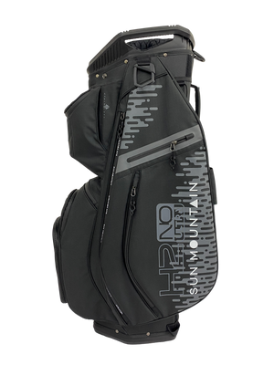 Sun Mountain H2NO ULTRA 14-Way Cart Bag - Black/Steel