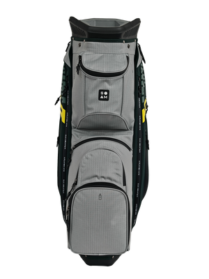 Sun Mountain H2NO ULTRA 14-Way Cart Bag - Forest/Grey/Yellow