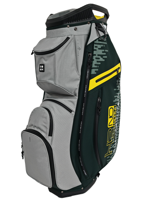 Sun Mountain H2NO ULTRA 14-Way Cart Bag - Forest/Grey/Yellow